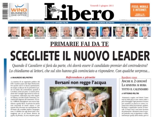Screenshot di Libero