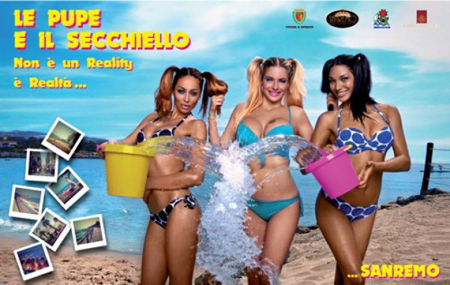 Lo spot promozionale di Sanremo